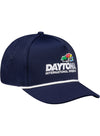 Daytona International Speedway Navy Rope Hat - Angled Right Side View