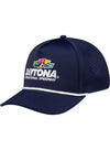 Daytona International Speedway Navy Rope Hat - Angled Left Side View