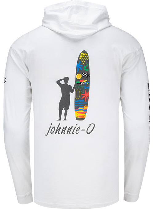Daytona International Speedway Johnnie-O Long Sleeve Hoodie - Back View