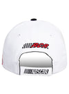 Dale Earnhardt Sr. Goodwrench Sharktooth Hat in Black and White - Back View