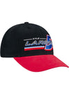 Kyle Larson Retro Stripe Hat in Black - Front Right View