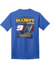 2026 Chase Elliott Race Day Ready Tee in Blue - Back View