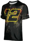 Ryan Blaney Sublimated Tee in Black - Front View
