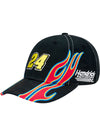 Jeff Gordon Flames Hat - Angled Left Side View