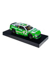 2026 John Hunter Nemechek Autographed Dollar Tree 1:24 Diecast in Green - Front View