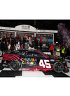 2026 Tyler Reddick Daytona 500 Win 1:24 Diecast In Black & Red - Side View On Victory Lane
