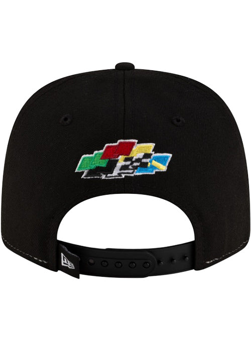 2026 Daytona 500 Champion Hat in White Blue and Black - Back View