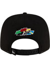2026 Daytona 500 Champion Hat in White Blue and Black - Back View