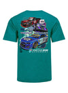2023 Homestead-Miami Cup Series Antique Jade Triple Header T-Shirt - Back View