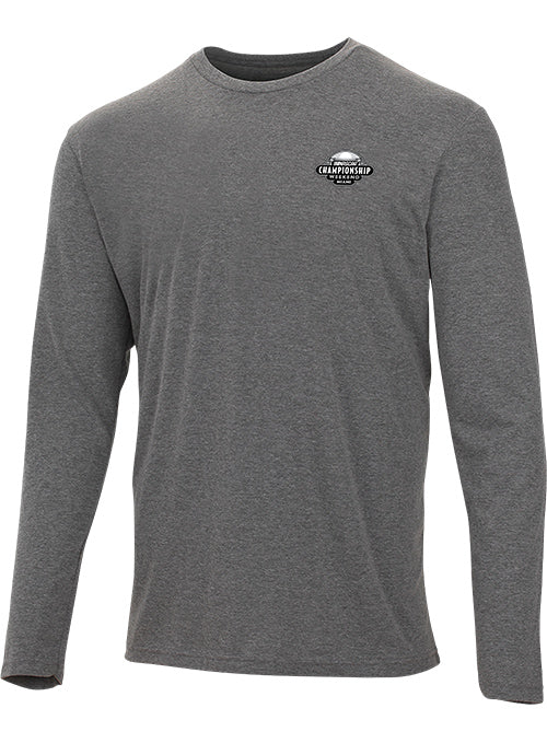 Homestead-Miami Speedway Championship Weekend Ahead Grey Long Sleeve T-Shirt - Front View