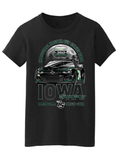 2024 Ladies Iowa Corn 350 Ghost Car T-Shirt