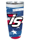 Iowa Speedway Patriotic 20 oz Tumbler