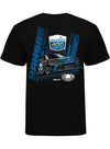 2025 Advent Health 400 Ghost Car T-Shirt - Back View