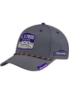 2026 Hollywood Casino 400 at Kansas Speedway Limited Edition Hat in Grey - Front Left View