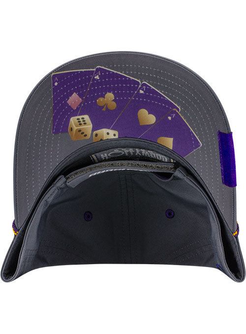 2026 Hollywood Casino 400 at Kansas Speedway Limited Edition Hat in grey - underbrim view