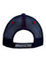 Kansas Americana Hat in White and Blue - Back View