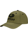 Kansas Military Americana Hat in Green - Front Left View