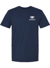 Kansas Speedway American Flag T-Shirt in Blue - Front View