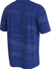 Kansas Speedway Sublimated Patriotic T-Shirt in Blue - Back view