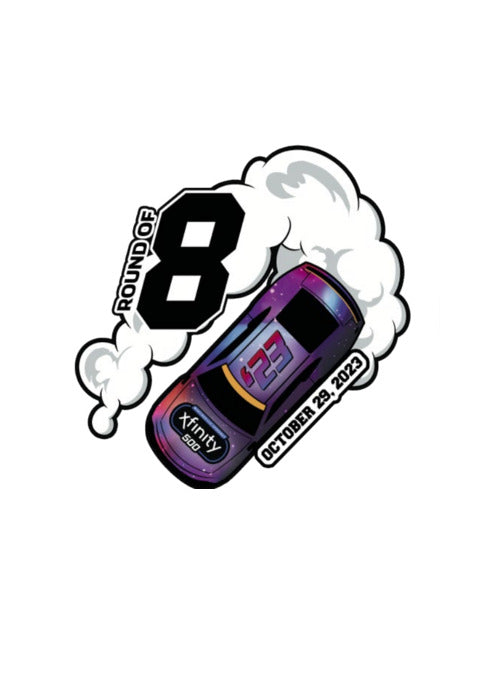 2023 Xfinity 500 Burnout Layered Hatpin - Front View