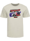 Martinsville Speedway 2025 Quadruple Header T-Shirt - Front View
