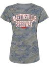 Martinsville Speedway Ladies Camo Track T-Shirt