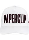 Martinsville Speedway Snapback Paperclip Track Hat - Front View