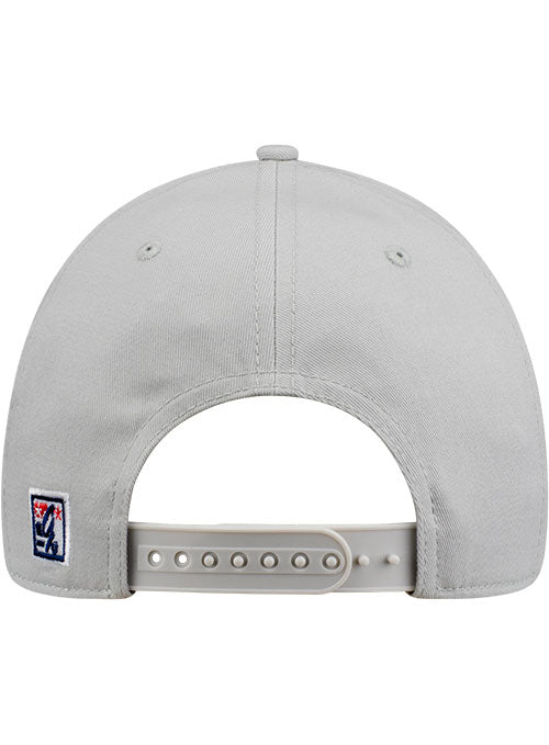 Martinsville Speedway The Game Stripe Hat in Grey - Back View