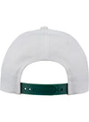 Martinsville Speedway Camo Bill Hat In White, Camo & Green - Back View