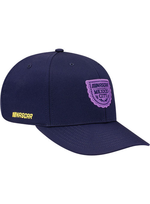 Mexico City Applique Hat - Angled Right Side View