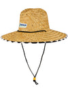 Michigan Straw Hat - Angled Left Side View