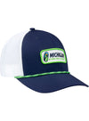Michigan International Speedway Navy Rope Hat in Blue - Front Right View