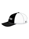 NASCAR Garage 56 Rope Hat in Black and White - Left Side View