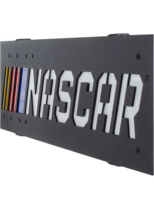 NASCAR 18" Logo Sign - Angled Left Side View