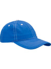Ladies NASCAR Bar Logo Hat in Blue - Angled Right Side View