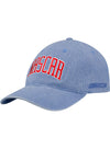 Ladies NASCAR Collegiate Denim Hat In Blue - Angled Left Side View