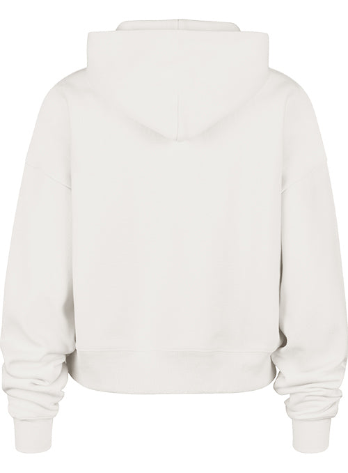 Ladies NASCAR Foundation Sweatshirt in White - Back View