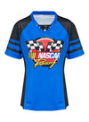 Ladies NASCAR Jersey T-Shirt - Front View