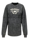 Ladies National Association for Stock Car Auto Racing Checkered Spirit Jersey in Black - Front View