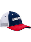 NASCAR Americana Mesh Hat in Red, White and Blue - Angled Right Side View