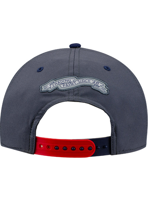 2026 NASCAR Car Embroidery Hat in Grey - Back View