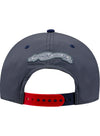2026 NASCAR Car Embroidery Hat in Grey - Back View