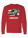 2025 NASCAR Red Christmas Long Sleeve T-Shirt