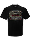 2026 NASCAR Bootleg Beginnings T-Shirt In Black - Front View