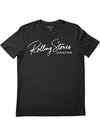 NASCAR x Rolling Stones Guitar T-Shirt in Black - Front View