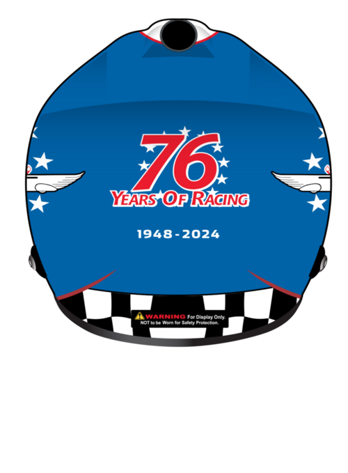 NASCAR 76th Mini Size Helmet