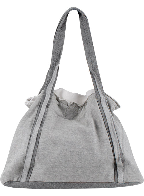 NASCAR Hoodie Purse in Grey - Back View