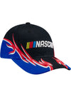 Youth NASCAR Razor Hat in black - front right view