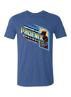 2023 Championship Weekend Event Tee Heather Royal Blue - Front View