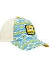 2026 Phoenix Raceway Ladies Western Hat in Blue and Yellow - Front Right View
